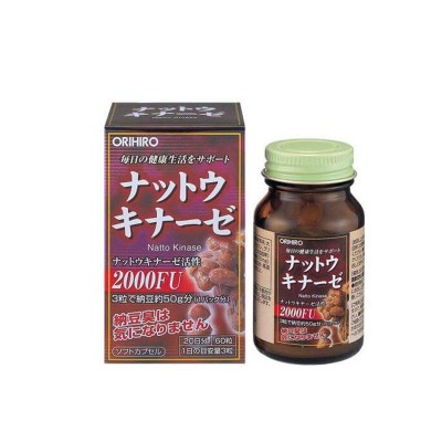 ORIHIRO 納豆激酶膠囊 60粒